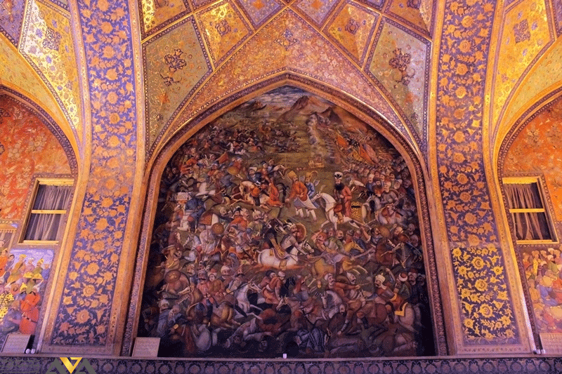 نقاشی های کاخ چهل ستون