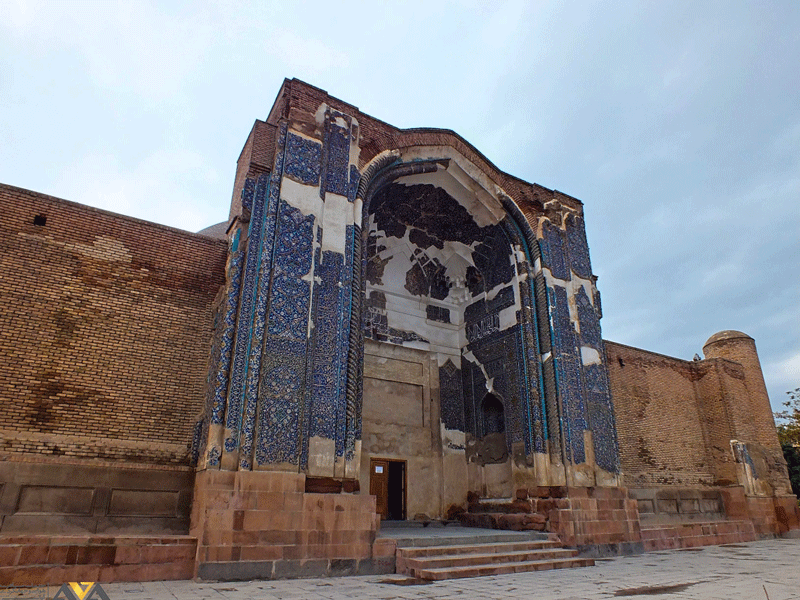 بنای تاریخی مسجد کبود در شهر تبریز