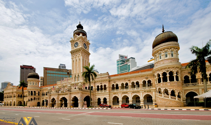 ساختمان سلطان عبدالصمد در تور مالزی