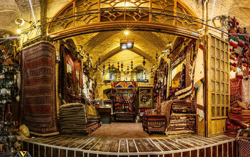 بازدید از بازار تاریخی شیراز (بازار وکیل)