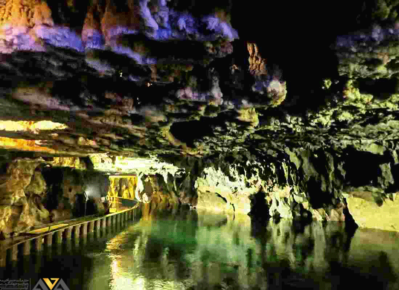 مسیر زیبای غار علیصدر همدان