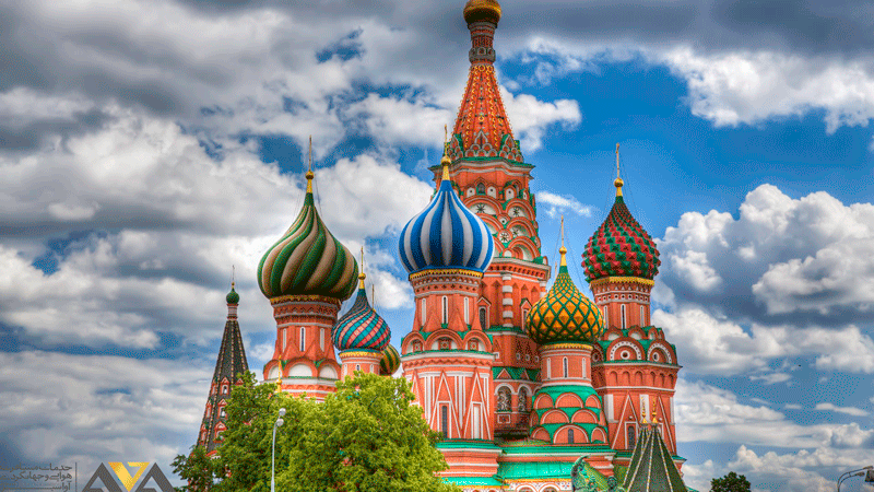 تور روسیه و بازدید از کلیسا سنت باسیل