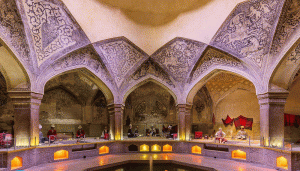 بازدید از حمام وکیل در تور شیراز